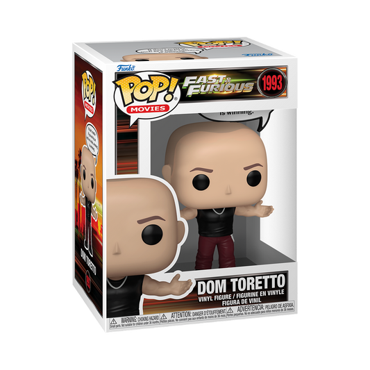 Funko Pop | Dom Toretto #1993 — avec boîte