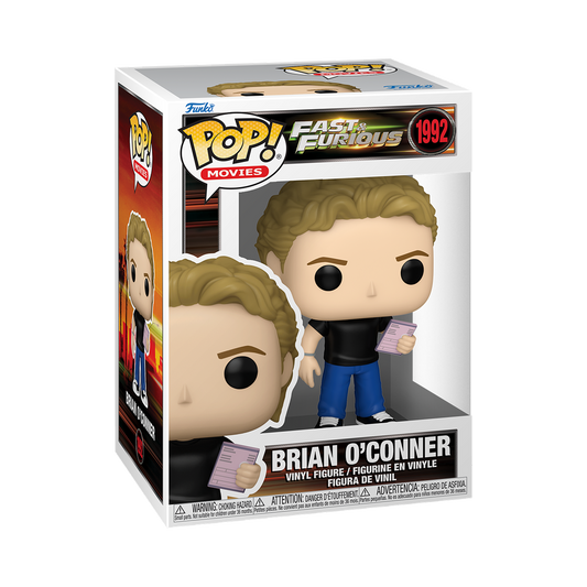 Funko Pop | Brian O'Conner #1992 — avec boîte