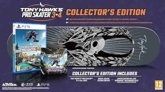 Tony Hawk's Pro Skater 3 + 4 Collector's Edition (PlayStation 5)