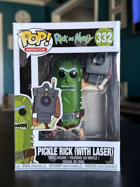 Funko Pop | Pickle Rick with Laser #332