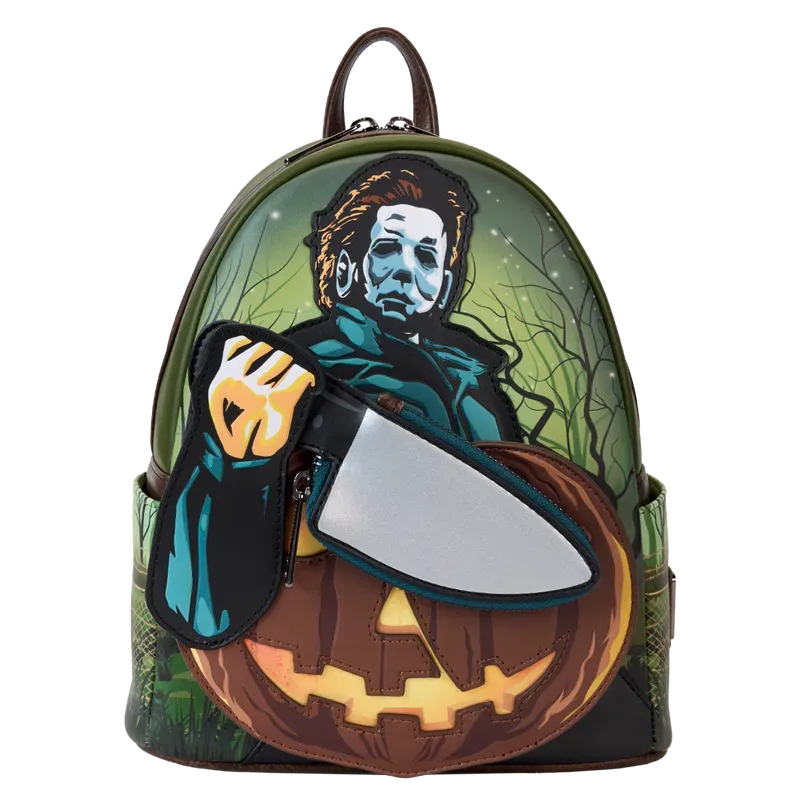 Loungefly | Sac à Dos - Michael Myers Knife & Pumpkin Glow