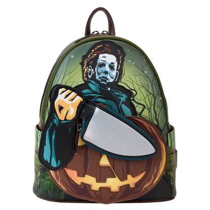 Loungefly | Sac à Dos - Michael Myers Knife & Pumpkin Glow