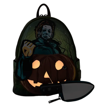 Loungefly | Sac à Dos - Michael Myers Knife & Pumpkin Glow