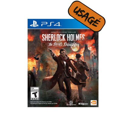 Playstation 4 | Sherlock Holmes The Devils Daughter - Usagé