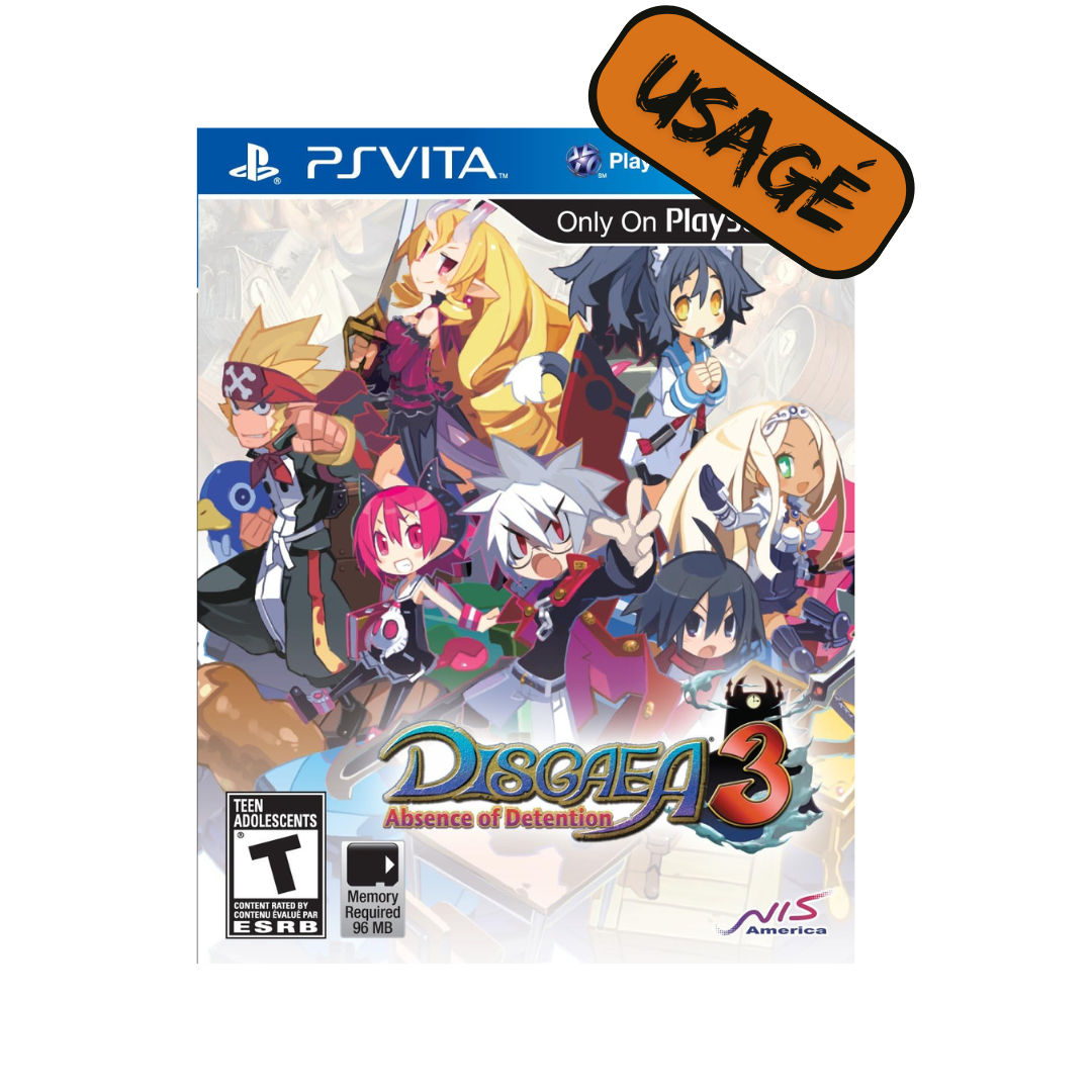 Playstation Vita | Disgaea 3 Absence Of Detention - Usagé