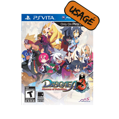 Playstation Vita | Disgaea 3 Absence Of Detention - Usagé